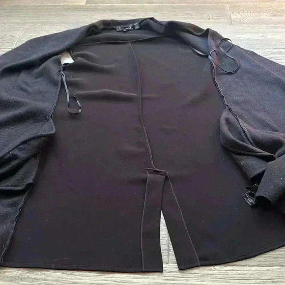 🔥TED  Baker🔥 | Leelih black longline wool blend vest - Picture 6 of 13